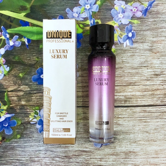 Tinh dầu dưỡng tóc Unique Luxury Serum từ Argan Olive Malaisia 100ml