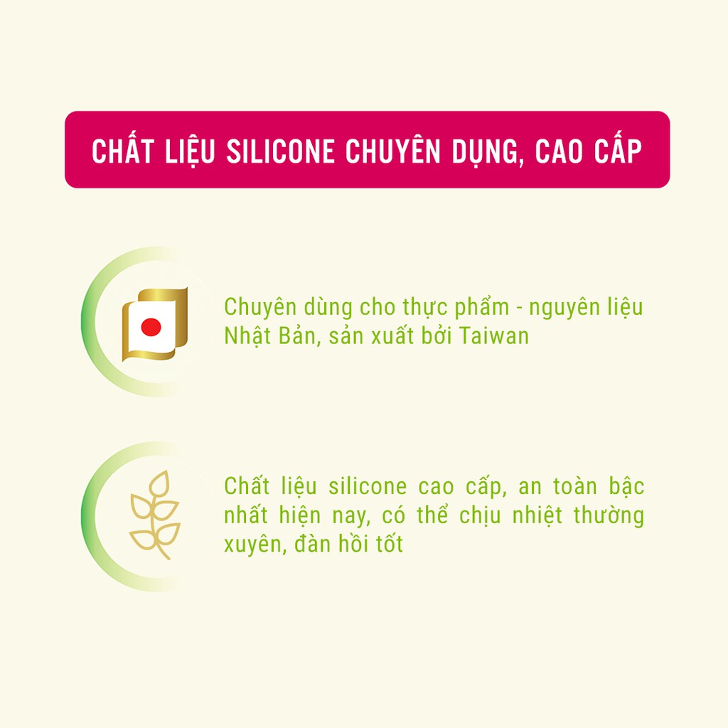 Ảnh Núm ti cao cấp Mamamy chống sặc và đầy hơi silicon bảo vệ hệ tiêu hóa cho bé 3 size cho trẻ sơ sinh tới 6 tháng 3