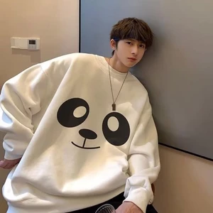 Áo sweater nỉ bông nam nữ vải dày dặn form rộng phong cách HIPHOP