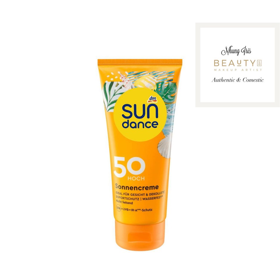 Kem Chống Nắng Sun Dance 50 Hoch Sonnencreme Tuýp 100ml Shopee Việt Nam