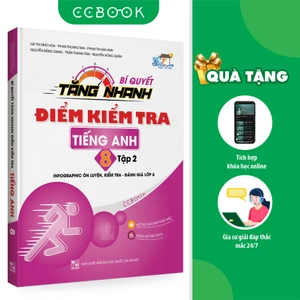 Sách - Bí quyết tăng nhanh điểm kiểm tra Tiếng Anh 8 Tập 2 | WinBook
