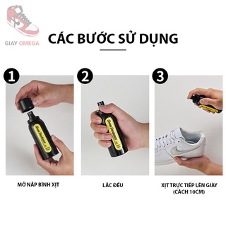 Xịt khử mùi giày dép Shoes Deodorant 100ml khử mùi hôi chống oxy hóa