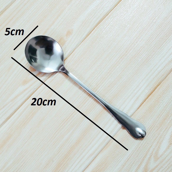 Thìa, Rĩa, Muỗng Inox Cao Cấp Dài 20CM | Shopee Việt Nam