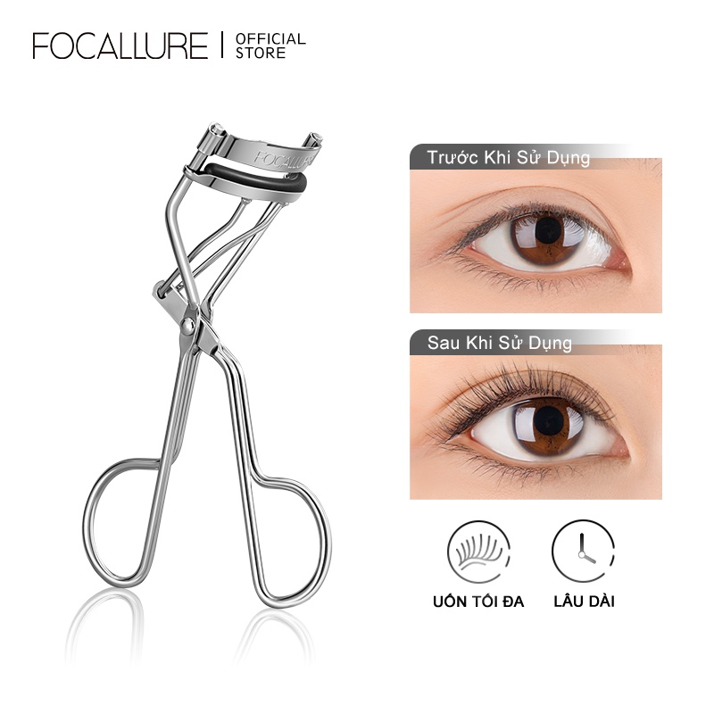 Focallure l Kẹp bấm mi âu trôi thiết kế tiện lợi