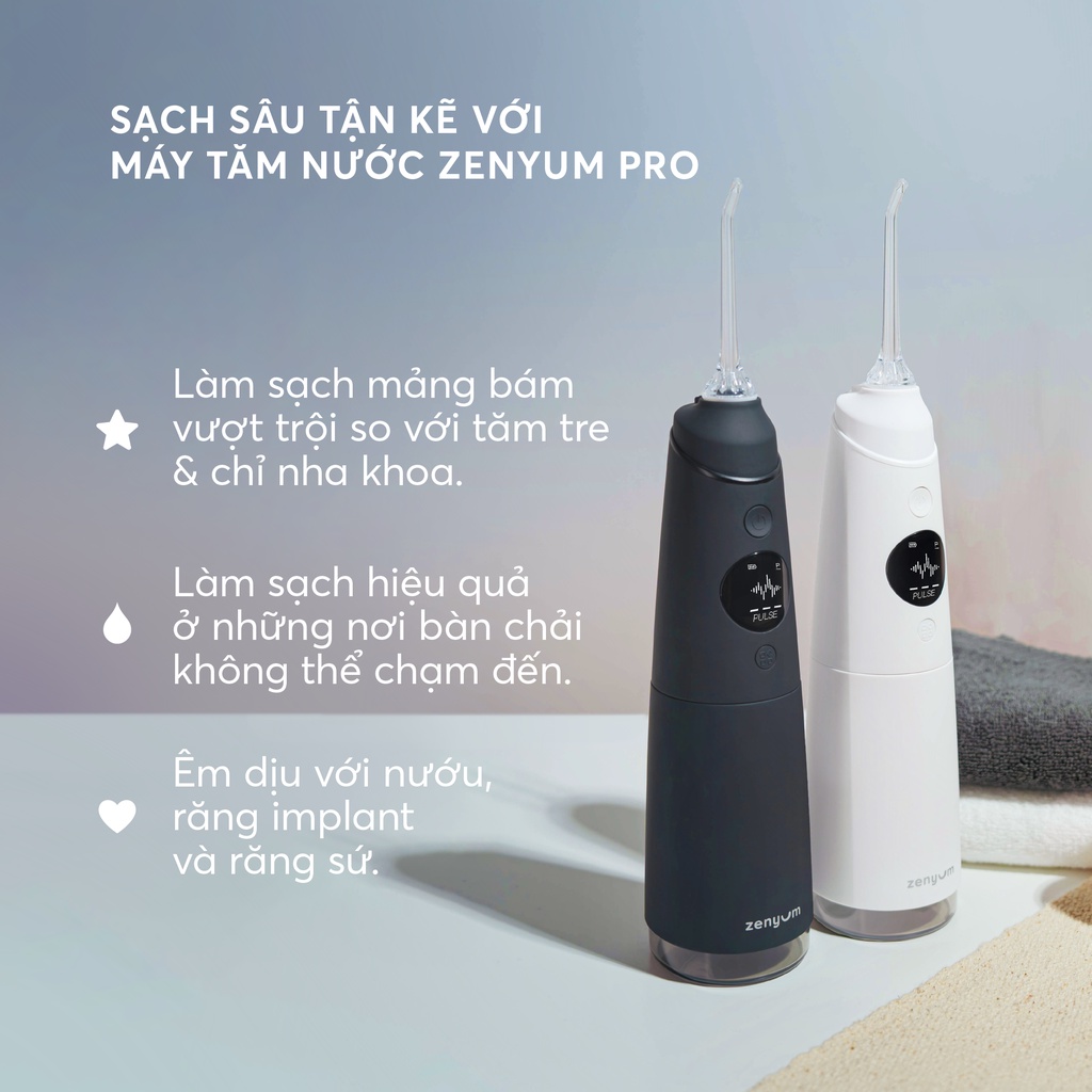 Ảnh Đầu Thay Máy Tăm Nước Zenyum Pro - 2 Đầu Tiêu Chuẩn 2