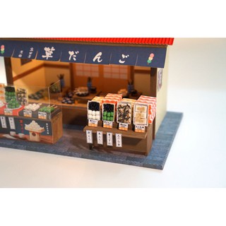 Mô Hình Nhà Gỗ Tự Ráp - Kèm Sách Hướng Dẫn - Tiệm Bánh Dango - Thế Giới Tí Hon miniature