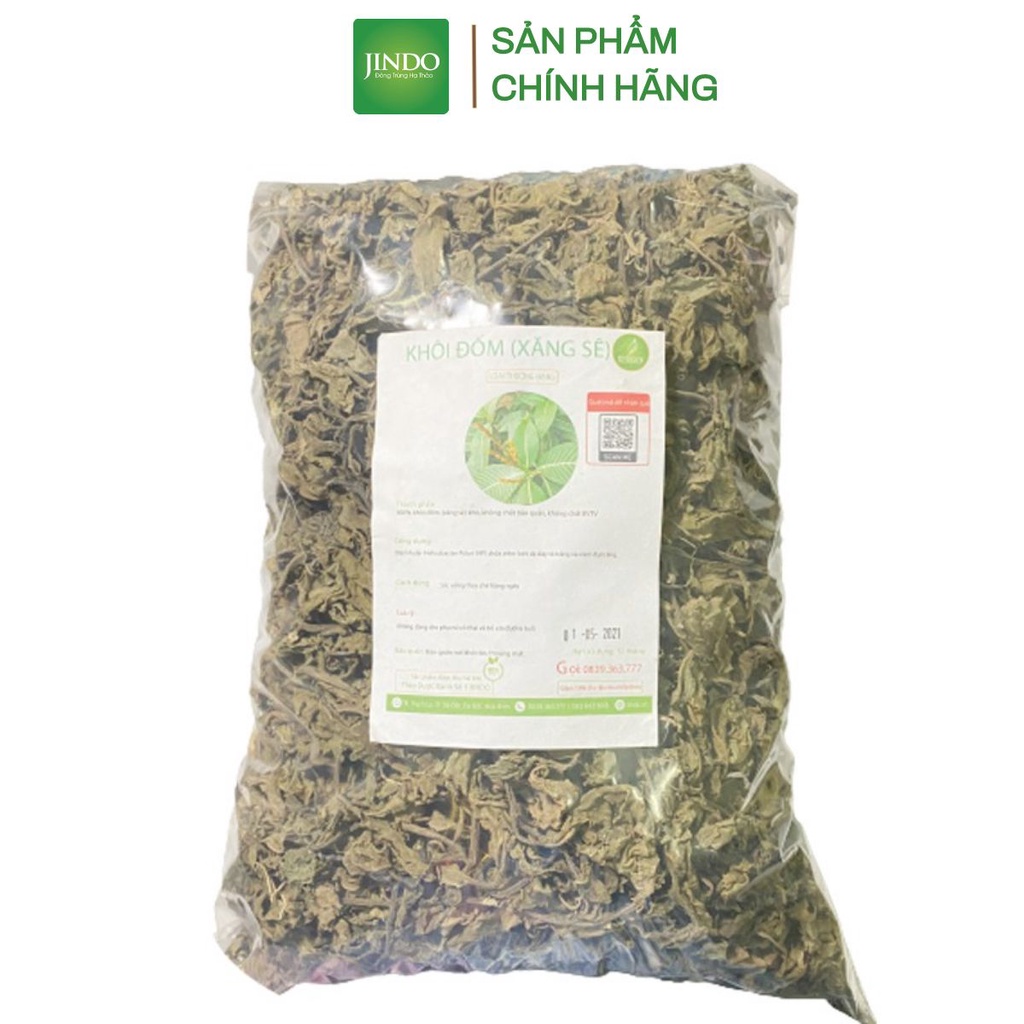 [Mã BMTTC60K giảm đến 60K đơn 50K] Lá xăng xê hay còn gọi là khôi đốm 1kg JINDO tác dụng hỗ trợ dạ dày