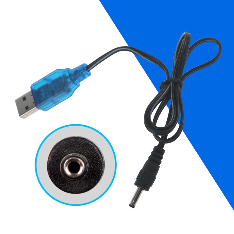 Li 3 7V Đen USB Sạc Adapter Cáp 2 5mm 3 5mm Lithium Lipo Cho Máy Bay Không Người Lái Trực Thăng RC Đồ Chơi Cáp Sạc USB