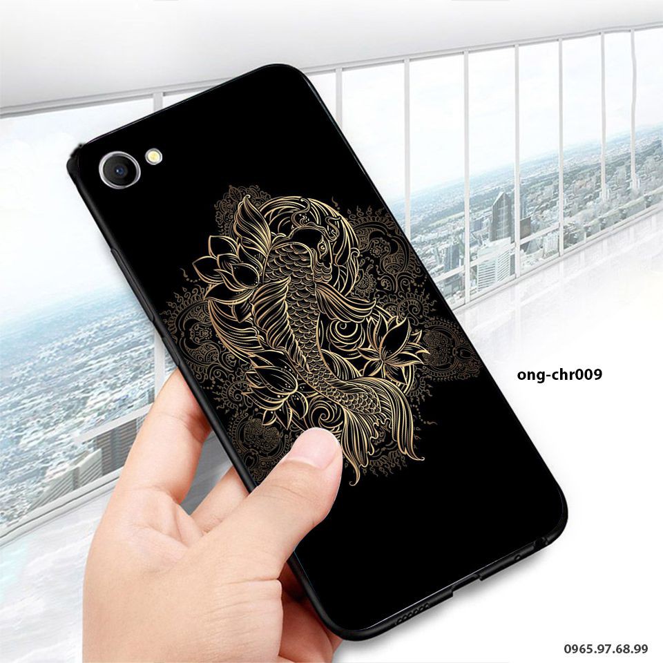 Miếng dán skin cho các dòng Oppo F1s, F3, F3 Plus, F7 Youth in hình cá chép hóa rồng cực đẹp