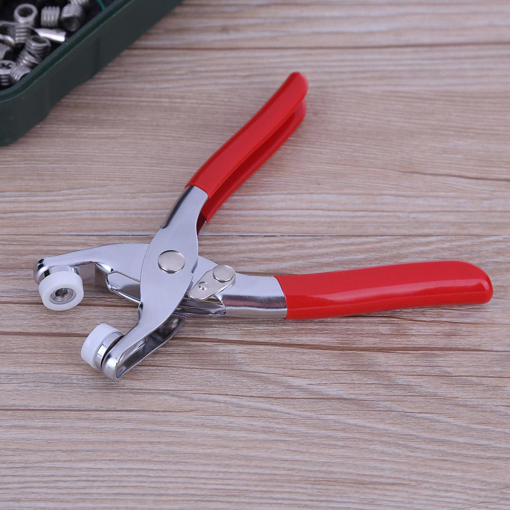 Kìm bấm cúc , bấm khoen , tiện lợi ( tặng 100 chi tiết )