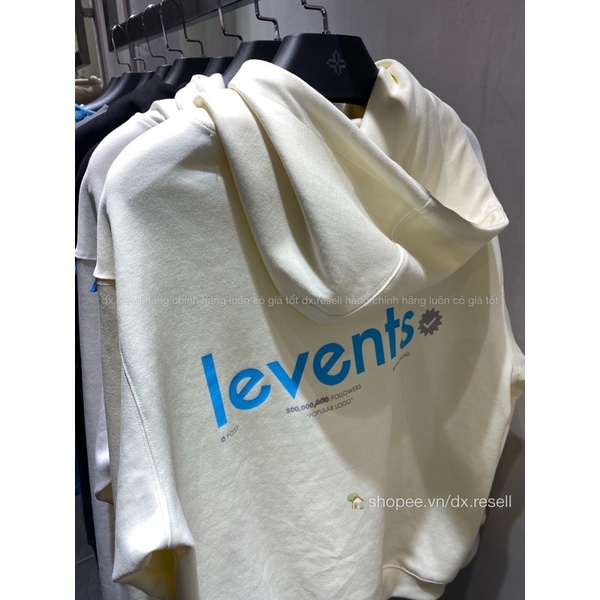 Áo Khoác LEVENTS® POPULAR LOGO HOODIE (Levents Chính hãng) hd còn tag