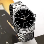 Đồng hồ nam dây kim loại chính hãng Casio MTP-V005D-1BUDF — ảnh 3