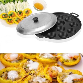Khuôn Làm Bánh Khọt Chống Dính 12 Lỗ Hàng VNCLC