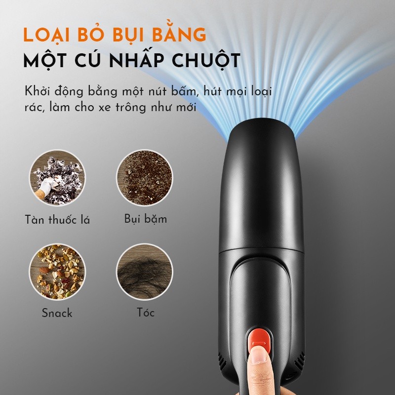 Máy hút bụi ô tô Gaabor GVCC-M4A2 đầu hút