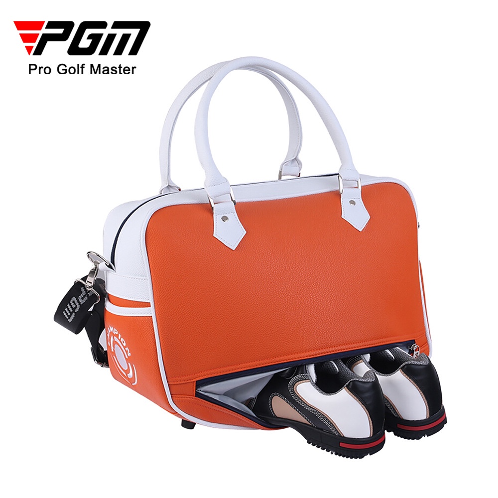 Túi Xách Da PU Đựng Giày Đánh Golf Dung Tích Lớn Tiện Dụng