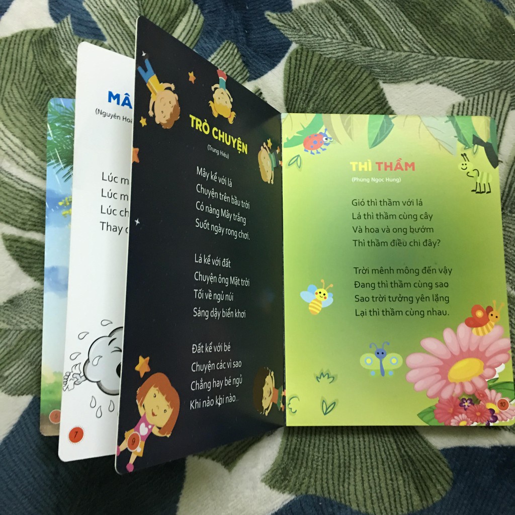 Sách - Thơ Cho Bé Tập Nói, Tập Đọc