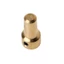 Đầu nối trục động cơ coupling JT0 bằng đồng thau 3.17mm