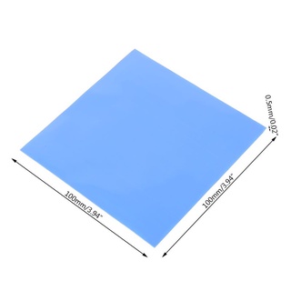 Calico 100mmx100mmx0 5mm 1 Tờ 100 Chiếc Tấm Nhiệt GPU CPU Tản Nhiệt Làm Mát Dẫn Điện