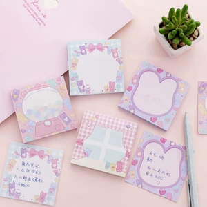 3 Note Ghi Chú Gấu Bông Dễ Thương 80 Tờ - Giá Sỉ Rẻ Nhất - Thỏ Hồng VPP