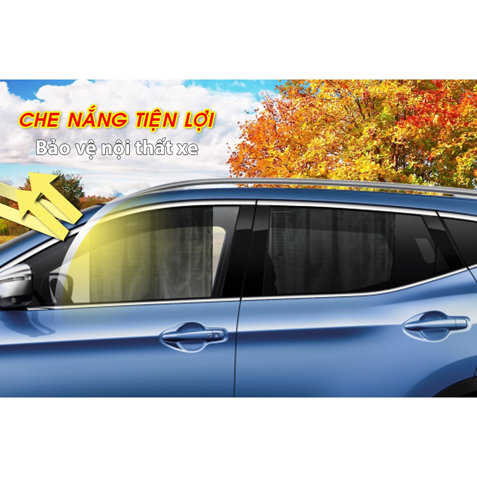 Che Nắng Ô Tô Cuộn Thông Minh CIND V65 (65x55 cm)