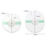 JUNYUE88US Trong Suốt Overpatch Băng Trong Suốt Không Gây Dị Ứng Phong Cách Tự Do Tự Do Vải Đàn Hồi Tròn Hình Bầu Dục Cao Su Miếng Dán Dính