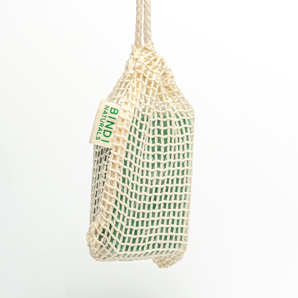 Ảnh Túi Đựng Xà Phòng Tạo Bọt 100% Cotton Tự Nhiên - Sạch, Bền, Thân Thiện Môi Trường 3