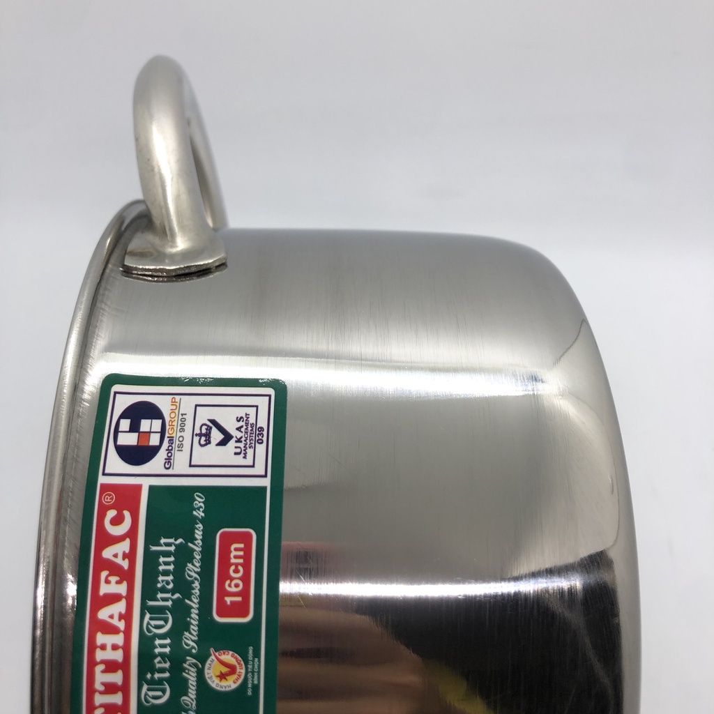 Nồi cao cấp inox Tithafac sử dụng được bếp từ,bếp ga,hồng ngoại nồi dày dặn  (14-32cm)