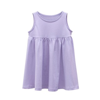 (27hom kids) Váy thun bé gái, đầm suông trẻ em hàng chính hãng** Maruka Fashion