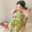 Bộ yếm 2 dây cho bé gái TB63 Bộ Jumpsuit cho bé gái