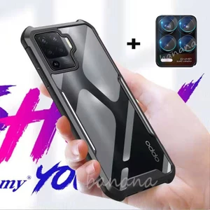 Ốp lưng 2in1 OPPO A94 A74 4G 5G A95 A54 5G Realme 8 Pro OPPO A 94 Vỏ chống trầy xước Slim CoverCover Ốp lưng chống sốc trong suốt Nhiều màu sắc Chống va đập