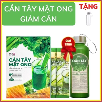 Cần Tây Mật Ong ❤️CHÍNH HÃNG❤️ Bột Cần Tây Mật Ong Motree - Trà Detox giảm cân, đẹp da, bổ sung vitamin và khoáng chất