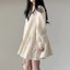 FREESHIP- VÁY BABYDOLL TAY DÀI DẬP LY SIÊU CHẢNH