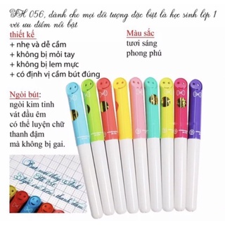 Bút máy mặt cười cute SH056 ngòi êm trơn, nét nhỏ