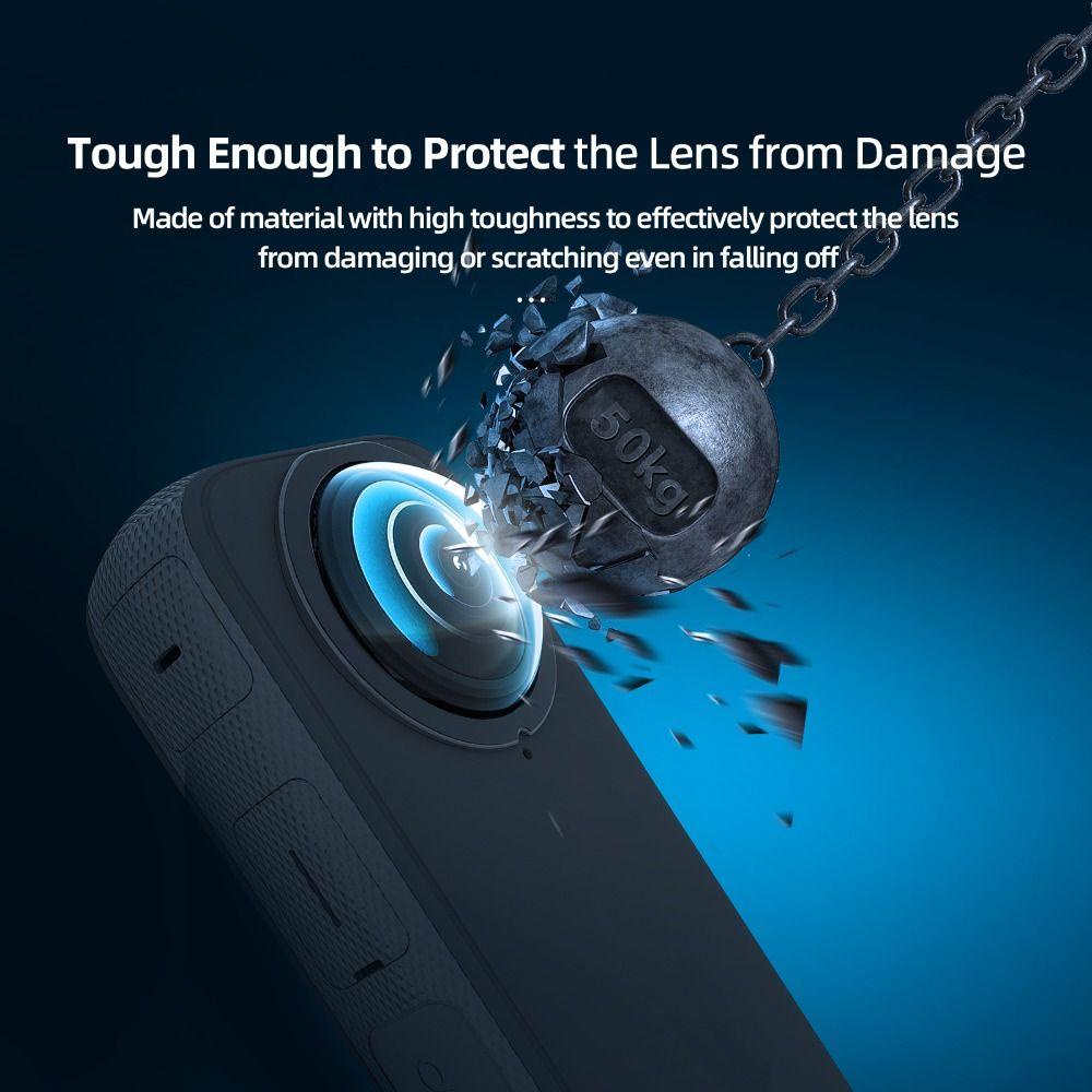[Vận chuyển nhanh] Vỏ bảo vệ ống kính dính SIMPLEAID Chống trầy xước cho Insta360 X3