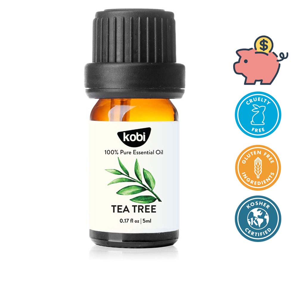 Tinh dầu Tràm Trà Kobi Tea Tree essential oil giúp chăm sóc da, kháng khuẩn hiệu quả - 5ml