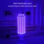 60W UV Germicidal Lamp LED UVC Bulb E26 Disinfection Light Timing Remote Control