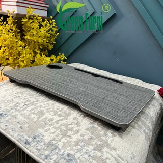 Bàn gấp gọn thông minh greeninterior có cốc để ly, bàn làm việc bàn học sinh chắc chắn hiện đại MD