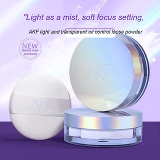 Phấn Phủ Dạng Bột Akf Cố Định Lớp Trang Điểm Mượt Mà Chống Nước Và Kiềm Dầu Lâu Trôi Cho Nữ