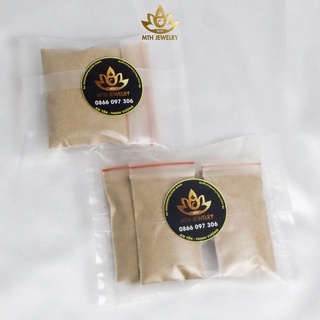 Bột Trầm Hương Nguyên Chất Xông Nhà (Có Lư Sứ) - Trầm Sánh Tự Nhiên Cao Cấp - Mộc Trầm Hương MTH