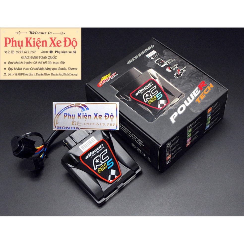 ECU ARACER MINI 5 – BLUTOOTH CONNECTION TUNING CHO EXCITER 150 | Shopee ...