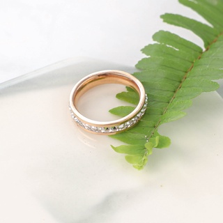 Nhẫn nam nữ LAMY Eternity Ring Rose Gold 8022
