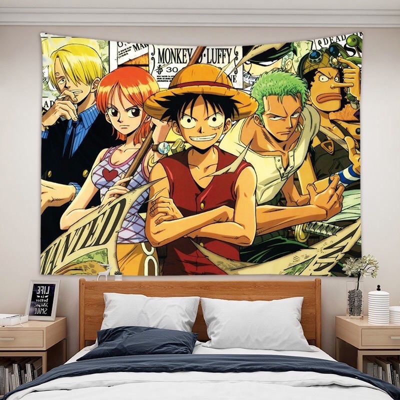 HÀNG SẴN] Tranh vải treo tường Decor chủ đề Anime hàng loại 1 ...