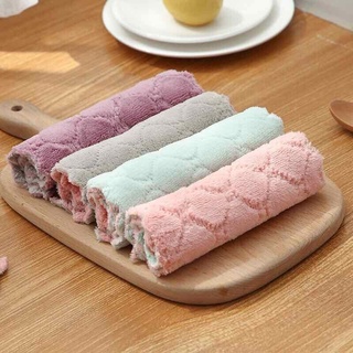 COMBO 5 Khăn Lau Đa Năng Siêu Thấm Hút 2 Mặt 14*25cm 2395