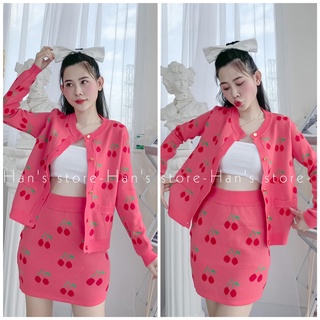 [HAN’S STORE ]BỘ CHERRY LEN ( ẢNH THẬT )