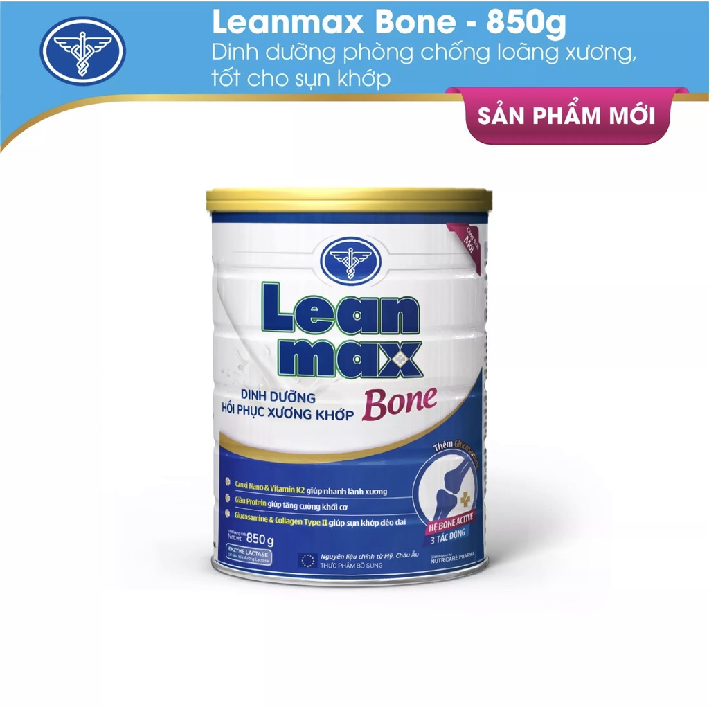 LEANMAX BONE-DINH DƯỠNG CHO NGƯỜI LOÃNG XƯƠNG