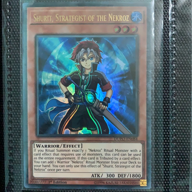 Per Collezionisti E Duellanti Carta Yu-Gi-Oh! Shurit, Strategist Of The ...