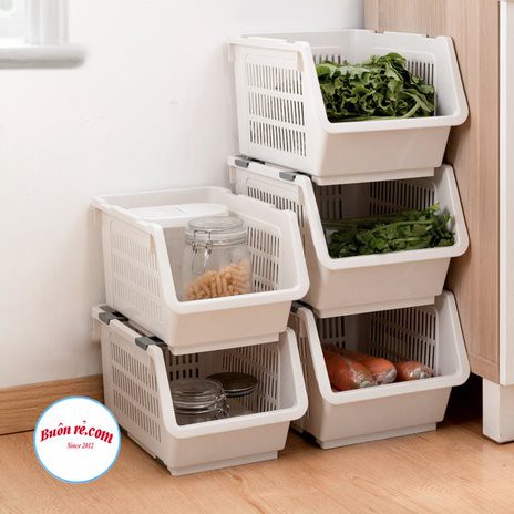 Combo 3 Kệ xếp tầng đa năng Việt Nhật (5569) đựng đồ tiết kiệm không gian chất liệu nhựa bền đẹp -Buôn rẻ 1234 | BigBuy360 - bigbuy360.vn