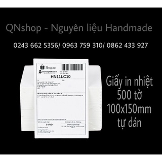 500 giấy in nhiệt in mã vận đơn 100x150cm