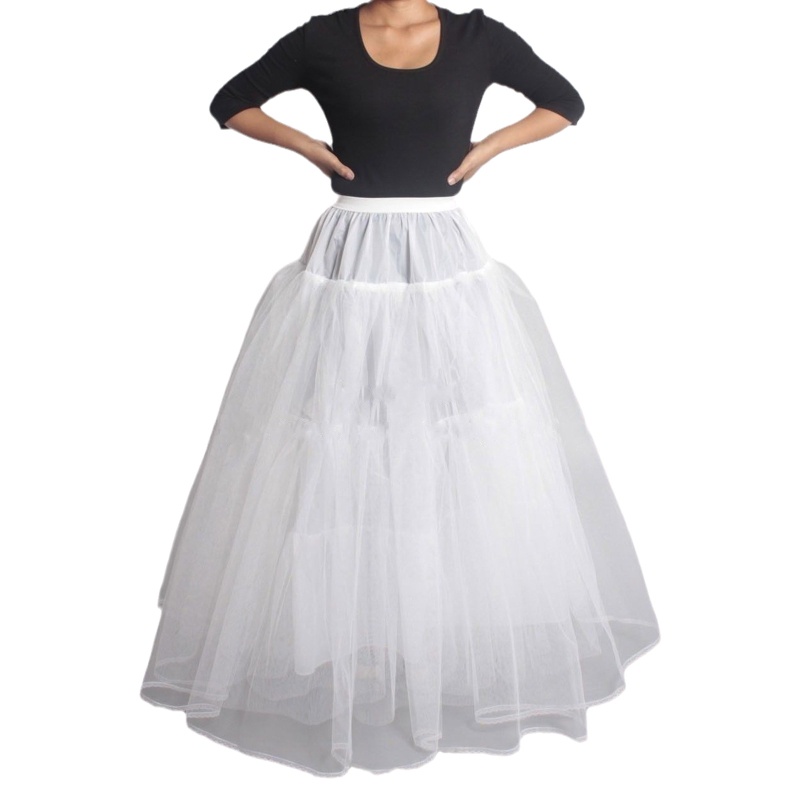Mis Petticoat Crinoline Slips Phụ Kiện Cưới Vòng Váy 50 Vintage Puffy Dưới Váy Chữ A Ruffle Lớp Nàng Tiên Cá