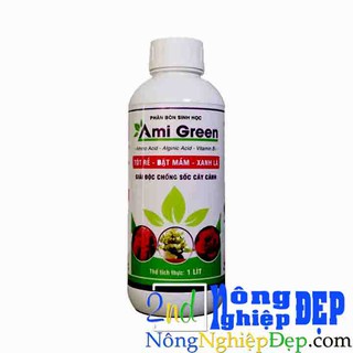 Ami Green 1 Lít - Phân Bón SInh Học - Giải Độc Cây